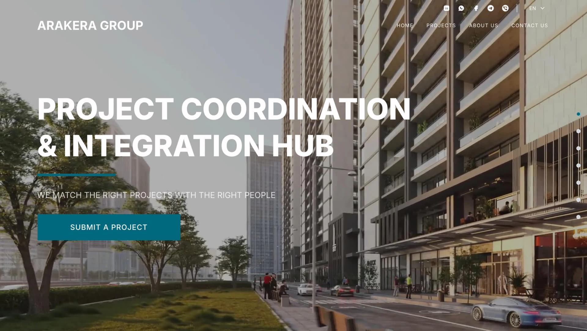 Arakera Group — Project coordination & Integration hub
