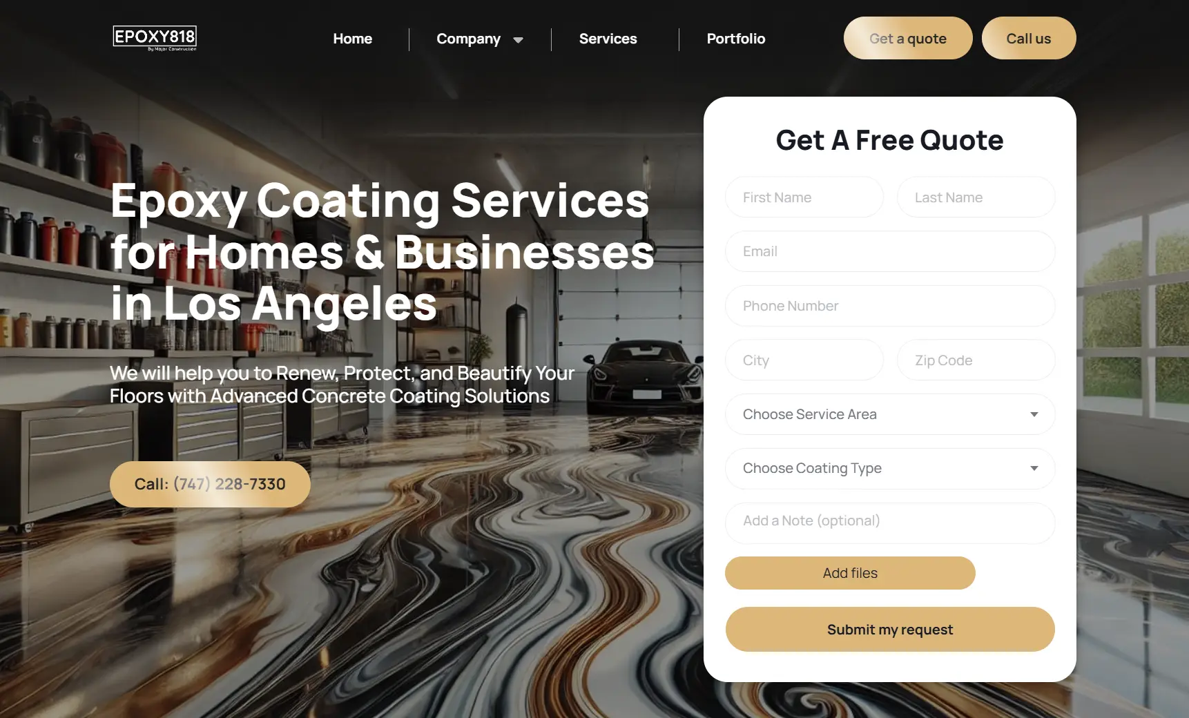 Epoxy Coating — Services for Homes & Businesses in Los Angeles