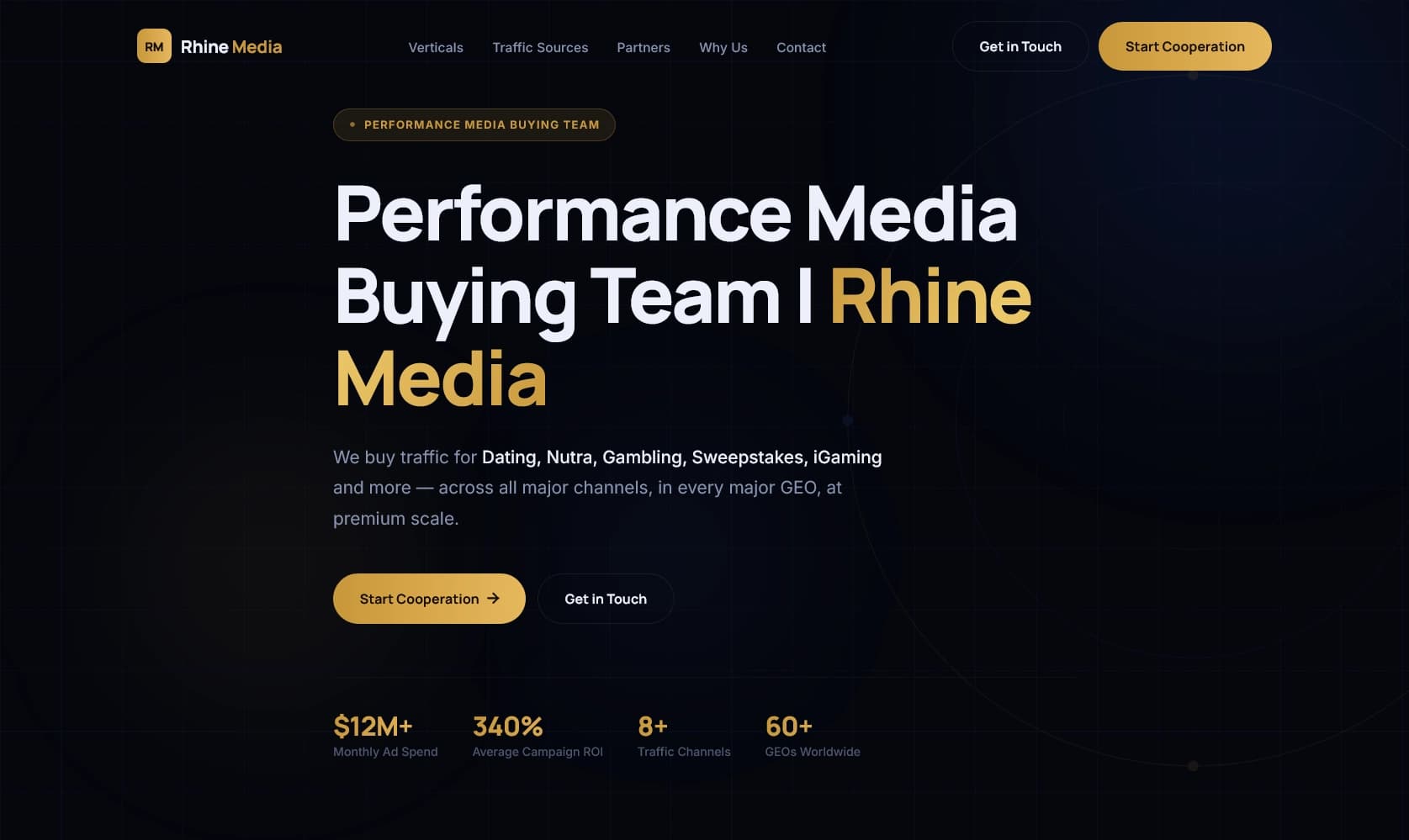 Rhine Media — Performance Media Buying Team