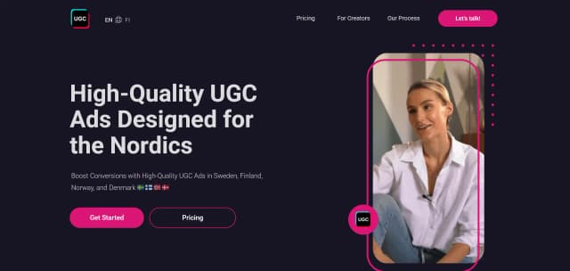 Ugc Studio — project screenshot