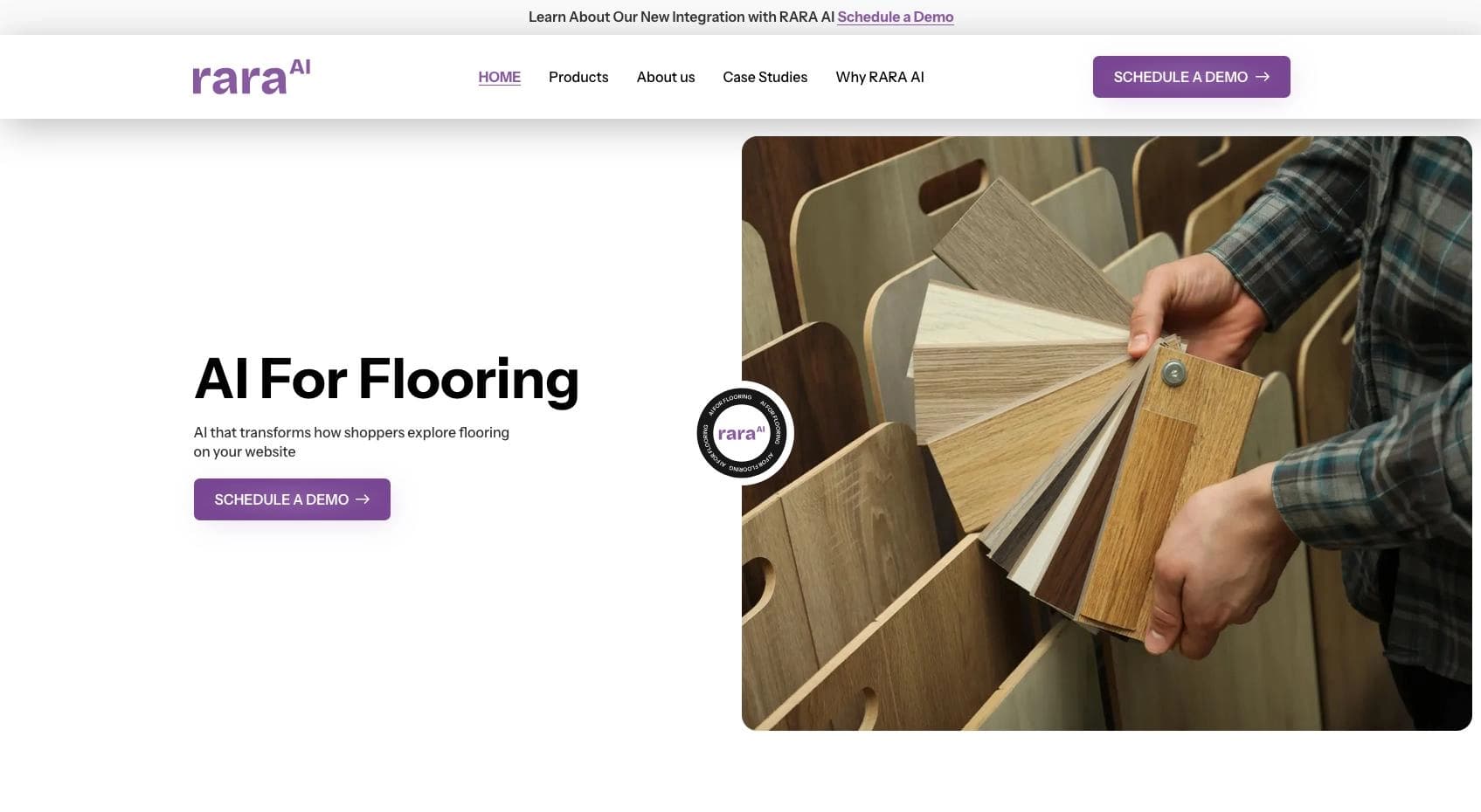 RARA AI — AI that transforms how shoppers explore flooring on your website